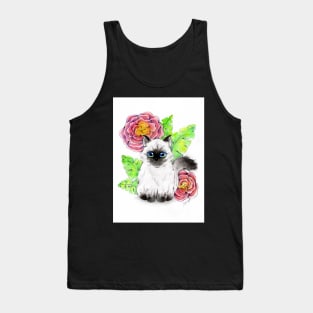 Tropical Cat Tank Top